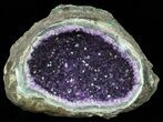 Beautiful Amethyst Crystal Geode - Uruguay #59472-3